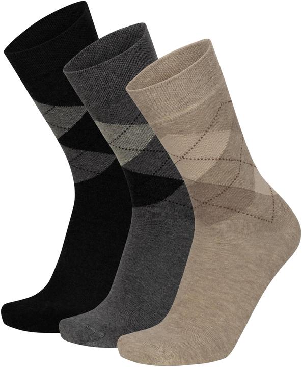 Produktbild Normani 6 Paar Herrensocken Camel - 701 (6er Pack, 47 - 50)