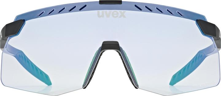 Produktbild Uvex Sports pace stage small V (black matt (blue), variomatic mirror blue)
