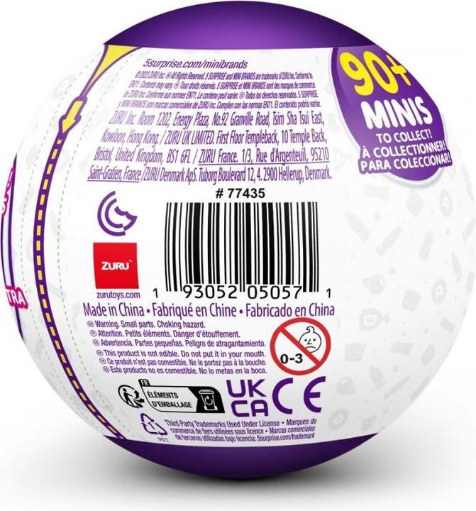 Actual product image 5 Surprise Figures Mini Brands Global Collector's Case