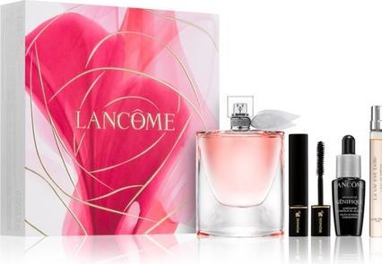 Produktbild Lancôme La vie est belle 3 Achsen Set Eau de Parfum 50ml + Génifique Sérum 10ml + Hypnôse Mascara 2ml + Eau (Parfum set)