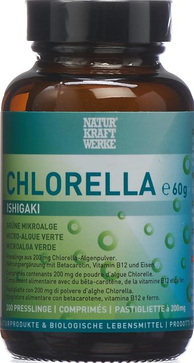 Image du produit NaturKraftWerke Granulés de Chlorella Ishigaki (300 pièce(s), Cachets, 215 g)
