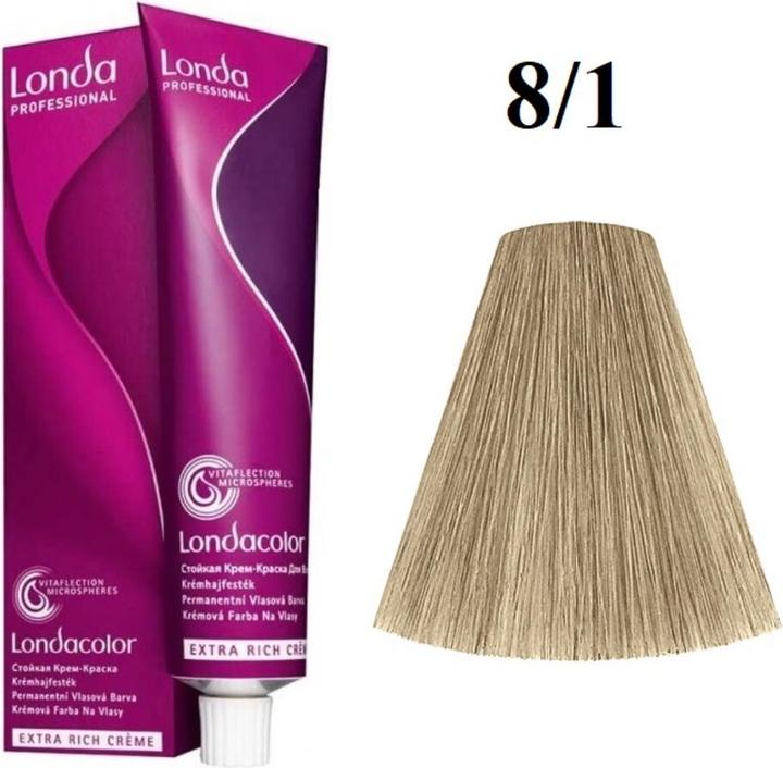 Image du produit Londa Coloration crème Color 8/1 blond cendré clair (8/1 cendre blonde clair 8/1)