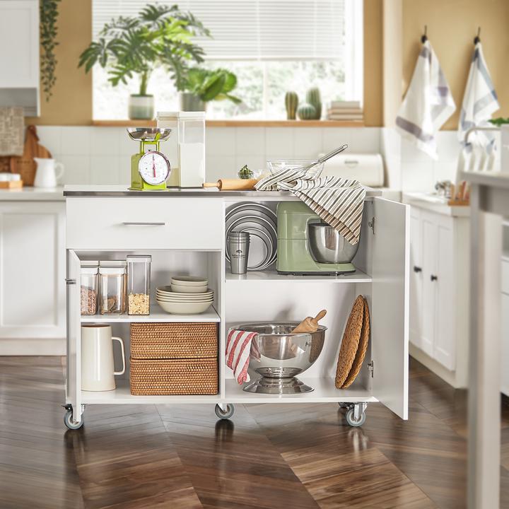 Actual product image SoBuy Kitchen cabinet white