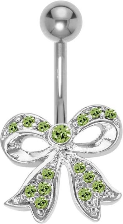 Image du produit Bijouteria Piercing nombril (Acier inoxydable, Cristallin, Laiton)