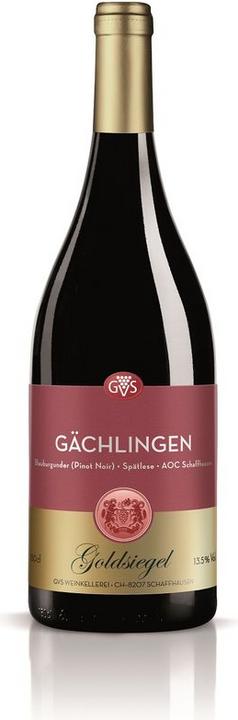 Actual product image GVS Weinkellerei Pinot Noir Spätlese Gächlinger Goldsiegel AOC (1 x 75 cl, 2020)