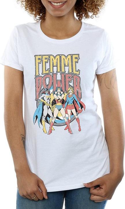 Immagine prodotto Maglietta da donna/ragazzo Femme Power in cotone Boyfriend (3XL)
