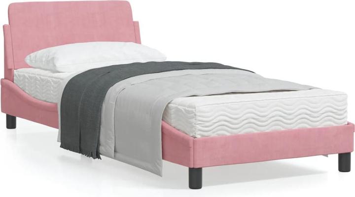 Immagine prodotto VidaXL Struttura letto con testiera in velluto (90 x 200 cm)