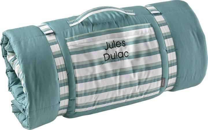 Image du produit Vertbaudet Kinder Schlafsack MINILI BAUSTELLENFAHRZEUGE, personalisierbar Oeko-Tex (143 cm)