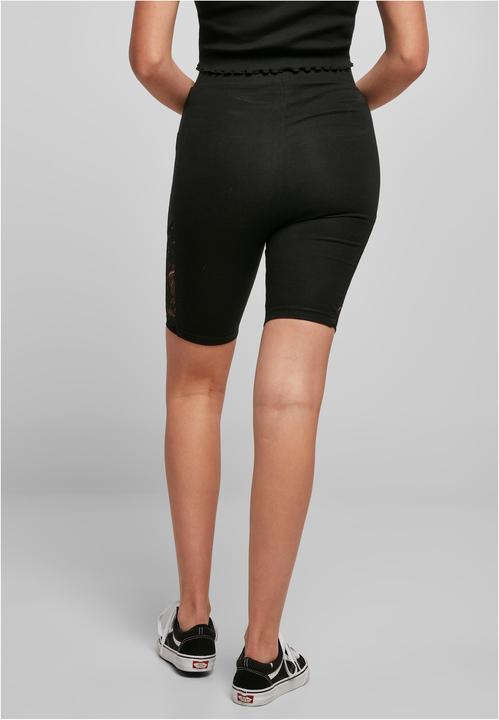 Immagine prodotto Urban Classics Pantaloncini da ciclista con inserto in pizzo a vita alta - 16956 (S)
