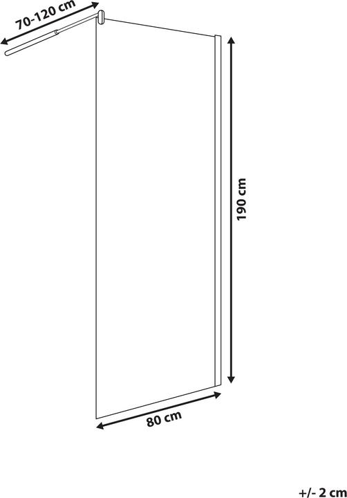 Produktbild Beliani Ahaus (80 cm, 190 cm)