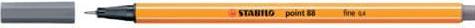 Actual product image STABILO point 88 Fineliner (Paynes grey, 1 x)