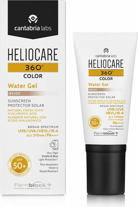 Heliocare 360° COLOR Water Gel SPF50 Beige 50ml (Suntan cream, SPF 50+, 50 ml)