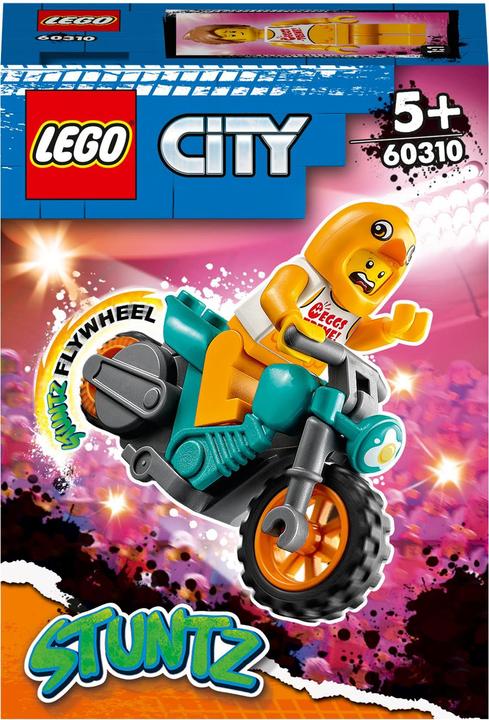 LEGO Mascot stunt bike (60310, LEGO City)