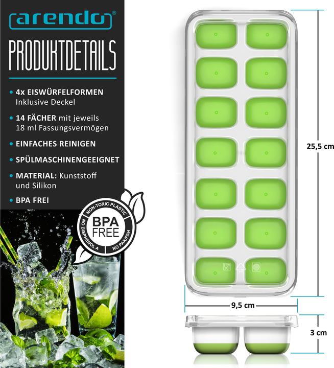 Image du produit Arendo Bac à glaçons