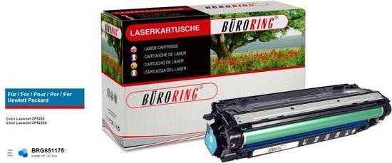 Actual product image Büroring Toner Cartridge, ersetzt HP CE741A, ca. 7.300 Seiten, cyan