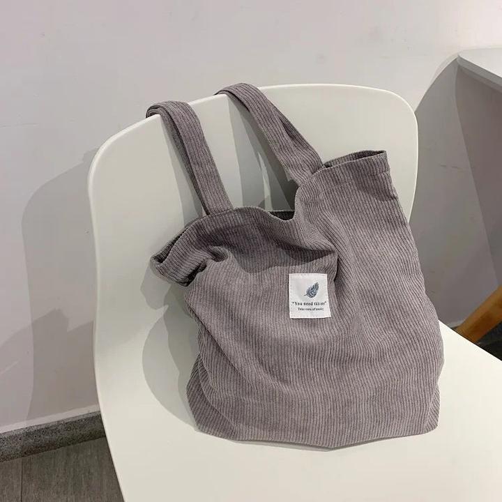 Produktbild Only-Bags.Store Kordtasche Handtaschen Umhängetaschen Weiche Umweltspeicher Wiederverwendbar Kleine und grosse