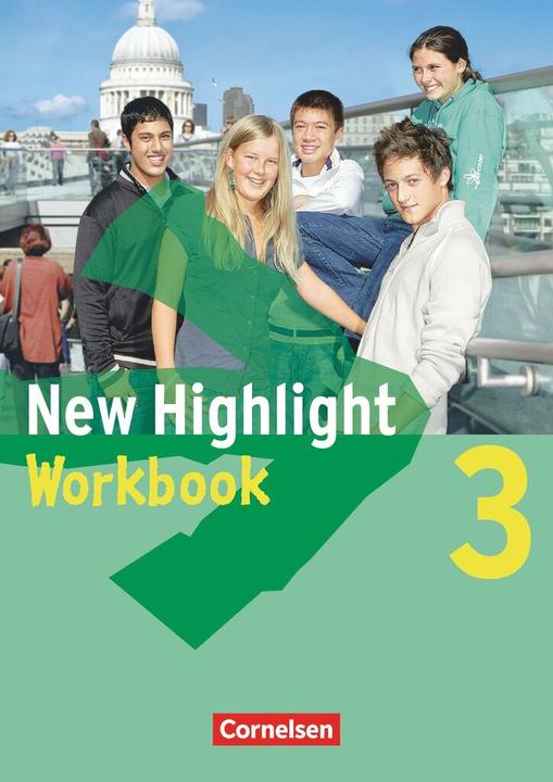 Immagine prodotto New Highlight 3. Allgemeine Ausgabe. Workbook (Tedesco, Inglese, Gwen Berwick, 2007)
