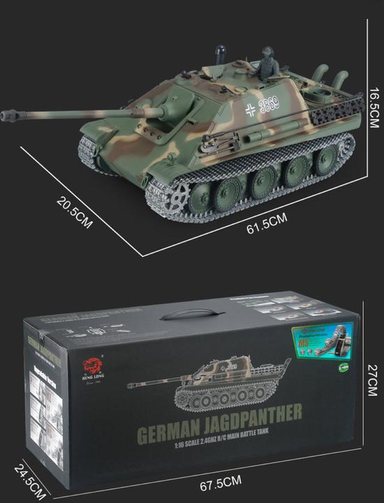 Produktbild Es-toys Heng Long RC Panzer Jagdpanther Pro (RTR Ready-to-Run)