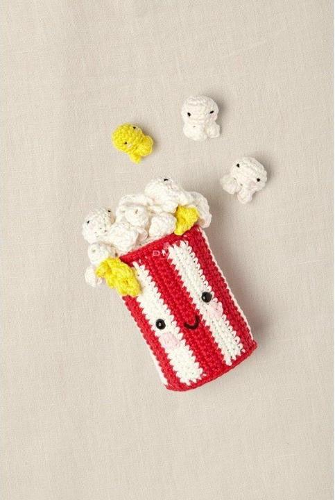 Immagine prodotto DMC Set uncinetto Cable Amigurumi Pop the corn, motivo: Smiley, set