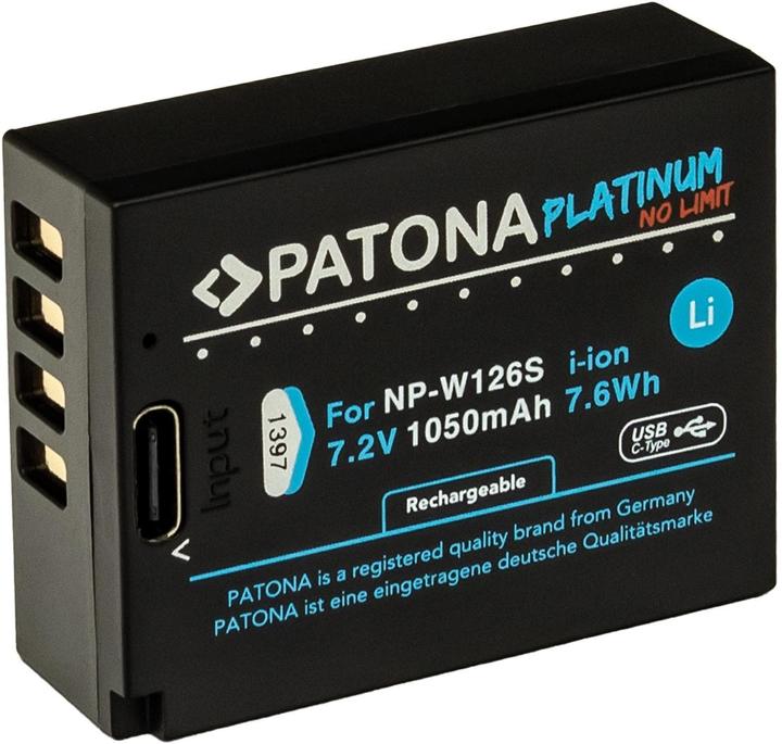 Patona Platinum USB-C Fujifilm NP-W126S (Akku)