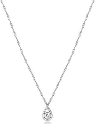 Brosway Beautiful steel necklace with zircon Ribbon BBN29 (316L Edelstahl)