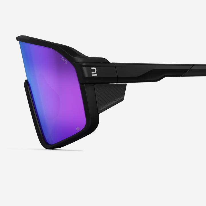 Immagine prodotto Quechua Occhiali da sole con lenti piene ad alta risoluzione - MH900 categoria 4 nero (Nero, Nero)