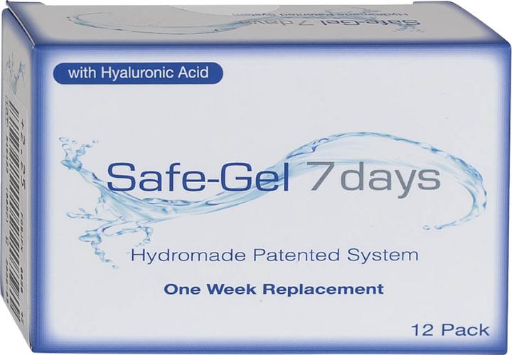 Safe-Gel 7Days (12 Stück, Wochenlinse, Sphärisch)