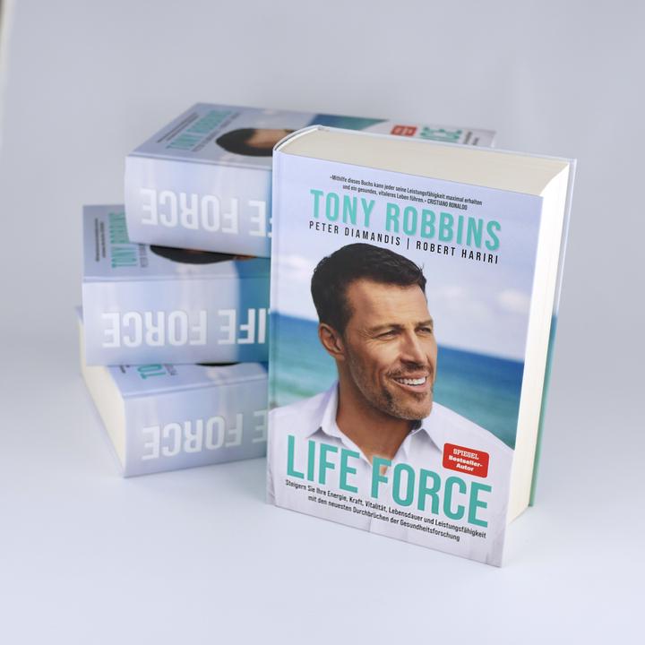 Immagine prodotto Life Force (Tedesco, Robert Hariri, Peter Diamandis, Tony Robbins., 2022)