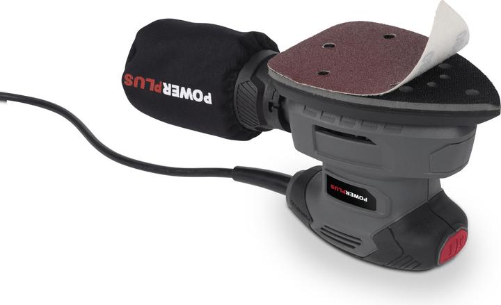 Image du produit Powerplus Ponceuse Multi 140W - 100 Acc. (Plateau de ponçage triangulaire, 140 W)