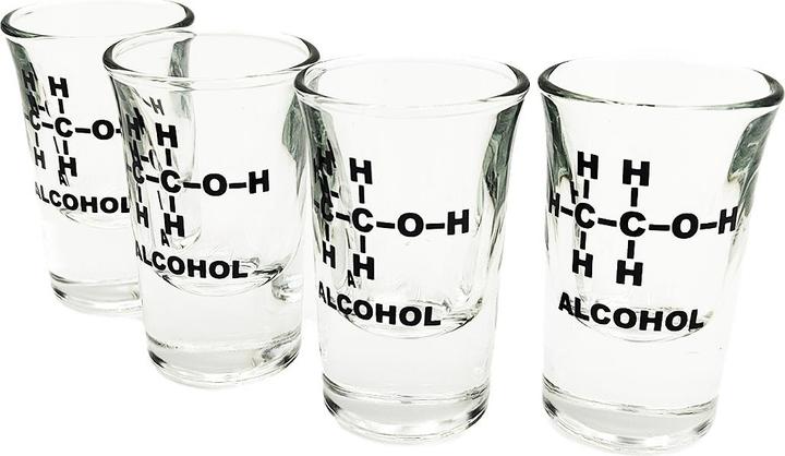 Image du produit Mad Monkey - Verres à shot avec formule à l'alcool 4 pcs. (0.50 dl, 4 x, Verre à fusil)