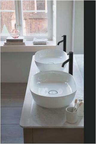 Produktbild Duravit EH-WT-MI C.1 XL o Zugstangen-Ablaufgarnitur schwarz matt