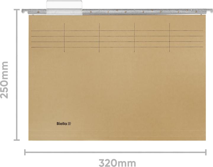Actual product image Biella Suspension file sets (A4, 5 x)
