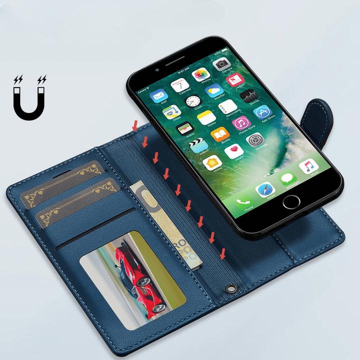 Image du produit LC.Imeeke iPhone SE / 8 / 7 - Teilbare Brieftasche 2-in-1 Handyhülle (Apple iPhone SE (3ème génération), Apple iPhone 7, Apple iPhone 8, Apple iPhone SE (2ème génération))