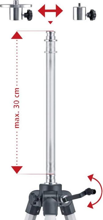 Produktbild Laserliner Kurbelstativ (Metall)
