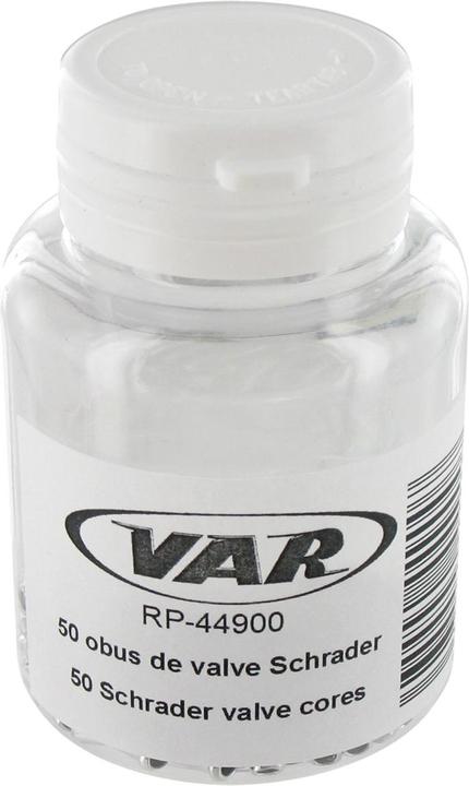 Produktbild VAR 50-Pack Schrader Ventileinsatz. (Ventilverlängerung)