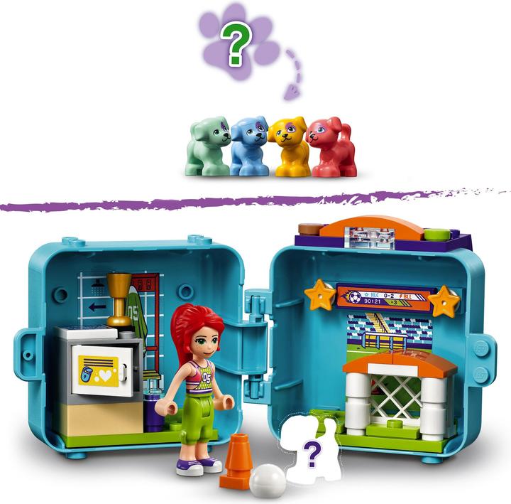 Actual product image LEGO Mia's Football Cube (41669, LEGO Friends)