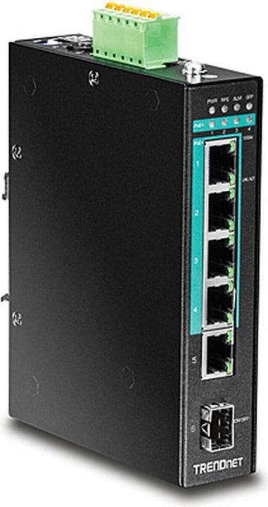 Trendnet TI-PG541 PoE+ Industrial Gigabit DIN-Rail (6 Ports)