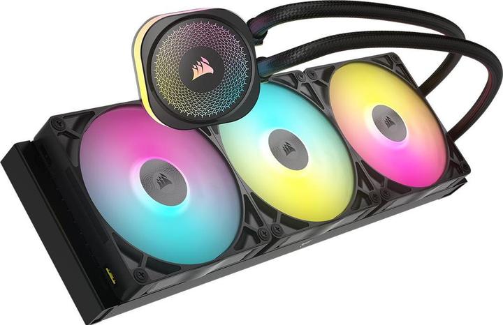 Actual product image Corsair iCUE LINK TITAN 420 RX RGB AIO, 420mm Radiator, Liquid CPU Cooler
