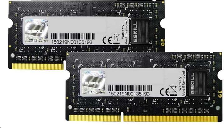 Actual product image G.Skill Standard (2 x 4GB, 1600 MHz, DDR3-RAM, SO-DIMM)