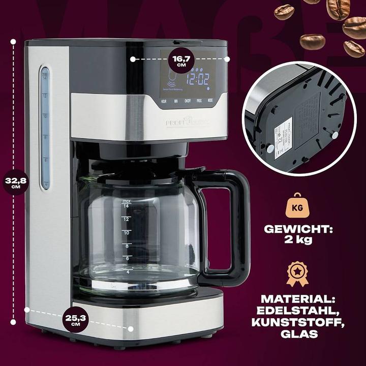 Actual product image Proficook Filterkaffeemaschine KA 1169