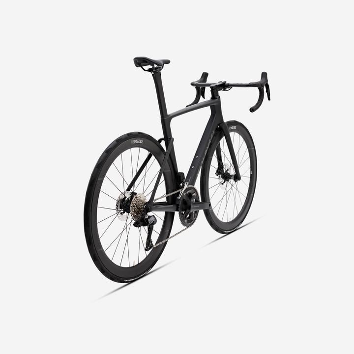Van rysel Rennrad Race RCR-R CF Shimano 105 Di2 Powermeter Schwarz