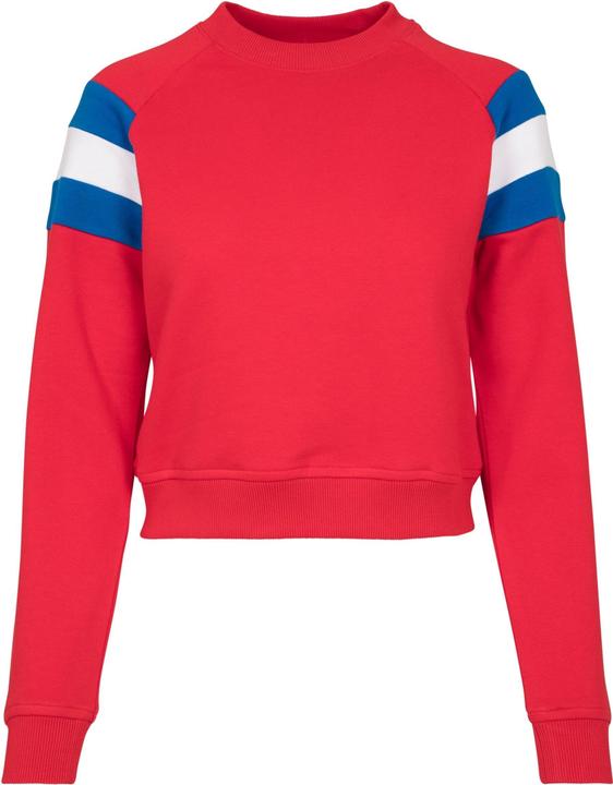 Urban Classics Ladies Sleeve Stripe Crew (5XL)