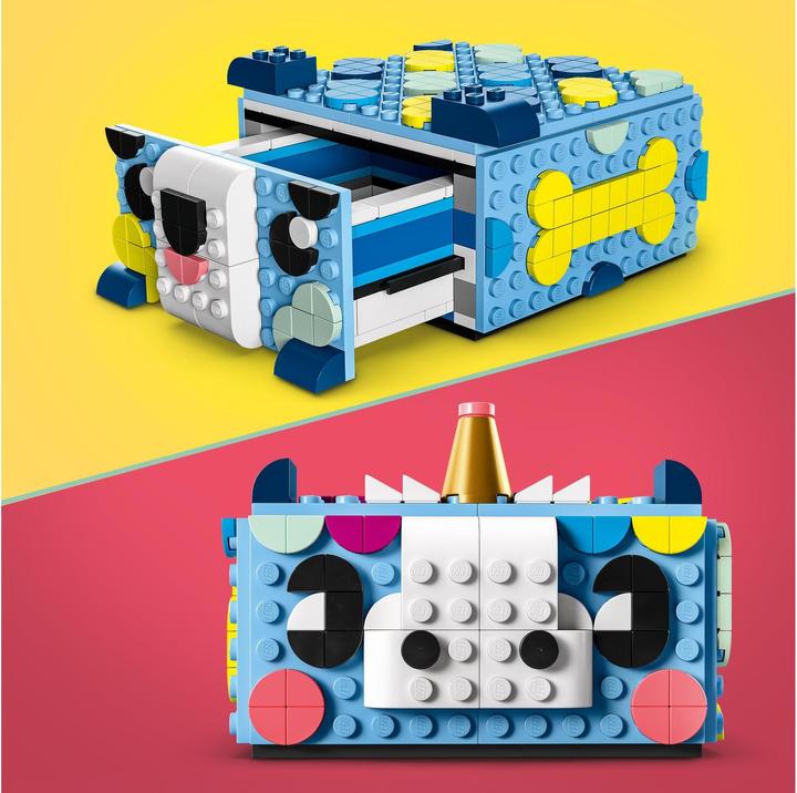 Produktbild LEGO Tier-Kreativbox mit Schubfach (41805, LEGO Dots)