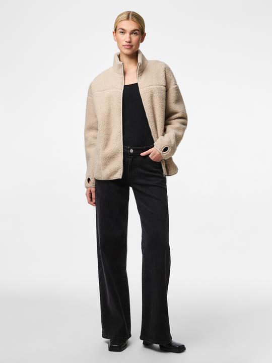 Produktbild Pieces Pcsadia Ls Teddy Jacket Noos Bc (XXS)