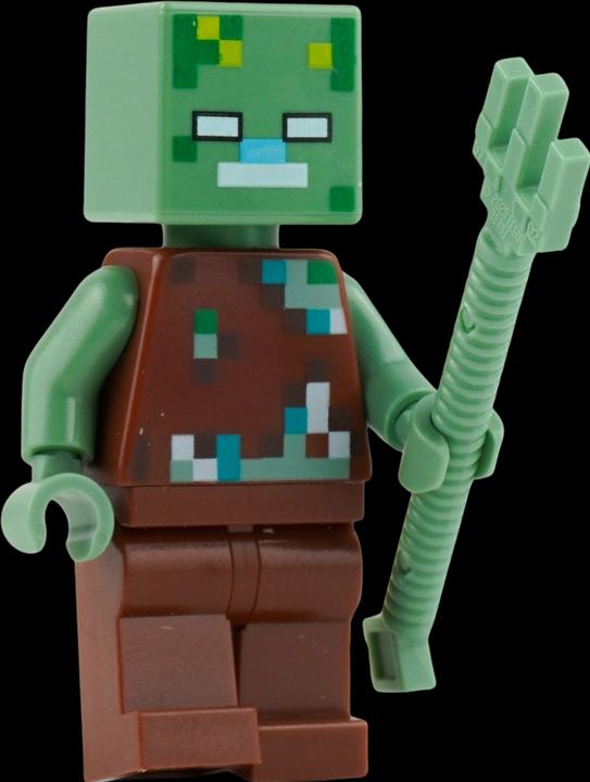 Produktbild LEGO Minecraft Mini-Set Mutiger Held vs. Ertrunkener! - NEU! Menge 1x