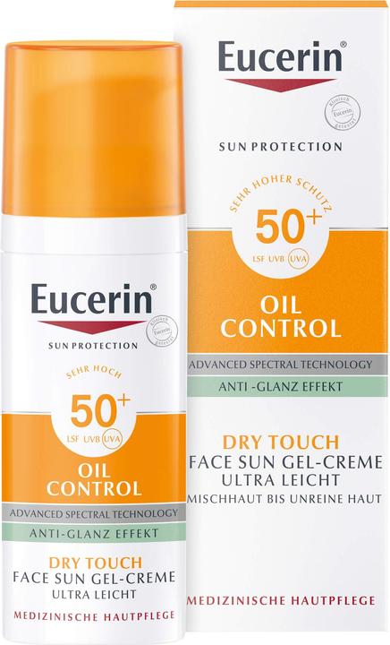 Image du produit Eucerin Gel-crème solaire (Crème solaire visage, SPF 50+, 50 ml, 150 g)