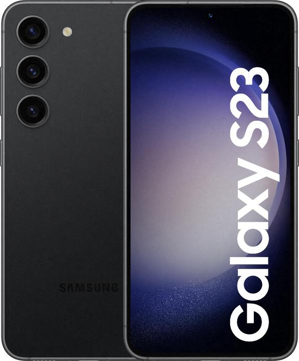 Produktbild Samsung Galaxy S23 (256 GB, Phantom Black, 6.10", SIM + eSIM, 50 Mpx, 5G)