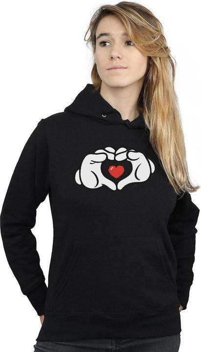 Produktbild Disney Mickey Mouse Heart Hands Kapuzenpullover (XXL)
