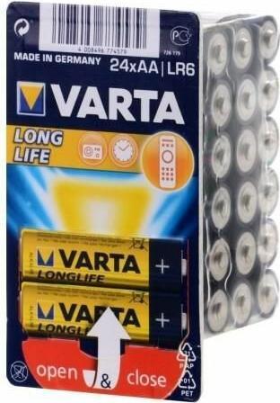 Productafbeelding Varta Longlife (24 Pcs., AA, 2800 mAh)