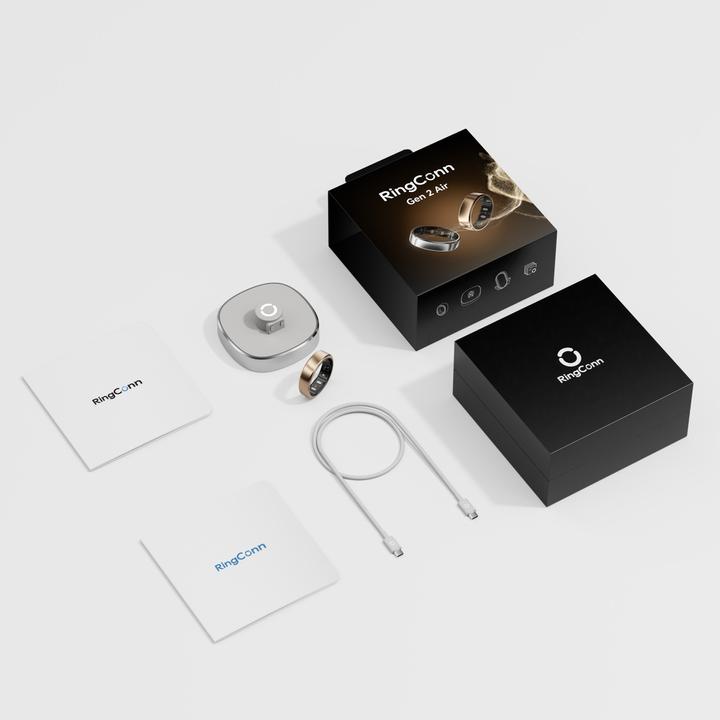 Immagine prodotto RingConn Smart Ring Gen 2 Air (7, Oro)